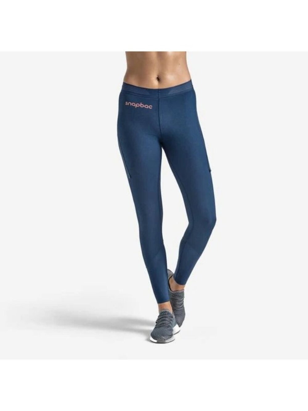 Snapbac Aeon Complete Training Tight Size XS Indigo Blue Leggings High Rise